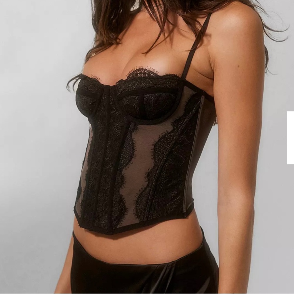 urban outfitters out from under modern love corset